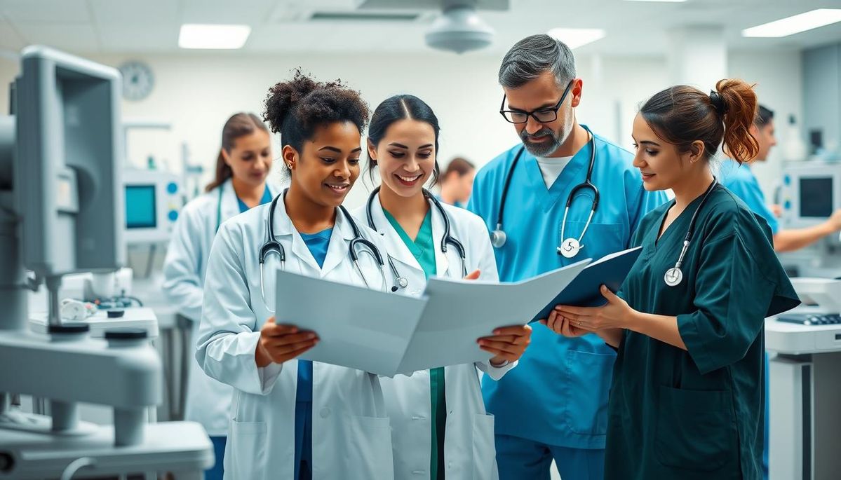 Healthcare Team in Lab